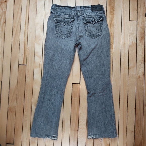 📣2/40$📣 True Religion distress gray jeans - Picture 4 of 9